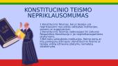 Lietuvos Respublikos Konstitucinis Teismas (skaidrės) 10 puslapis