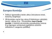 Kas yra Europos Sąjunga (ES)? (skaidrės) 16 puslapis