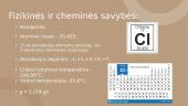 Chloras - cheminio elemento pristatymas 2 puslapis