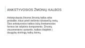 Kalbos istorija (skaidrės) 3 puslapis