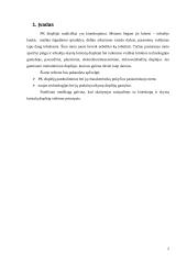 Personalinių kompiuterių displėjų tobulinimo tendencijos 2 puslapis