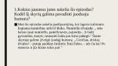 B. Sruoga ,,Dievų miškas“ XII skyriaus (,,Numirėliška dalia“) analizė 2 puslapis