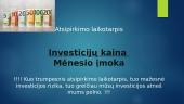 Taupymas ir investicijos 14 puslapis