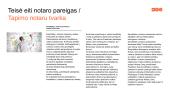 Teisė eiti notaro  pareigas 10 puslapis