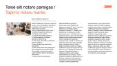 Teisė eiti notaro  pareigas 11 puslapis