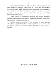 Personalo tarnybos (darbuotojai), jų darbo turinys ir atsakomybė 11 puslapis