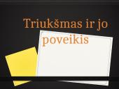 Triukšmas ir jo poveikis