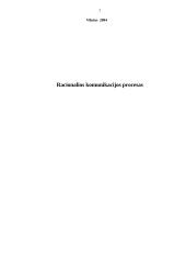 Racionalios komunikacijos procesas 2 puslapis