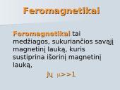 Medžiagos magnetinės savyvės 13 puslapis