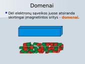 Medžiagos magnetinės savyvės 15 puslapis