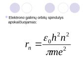 Vandenilio atomo modelis 11 puslapis