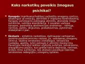 Narkotikai ir jų žala. Skaidrės 5 puslapis