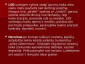 Narkotikai ir jų žala. Skaidrės 7 puslapis