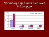 Narkotikai ir jų žala. Skaidrės 8 puslapis