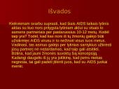 AIDS – pasaulio maras (skaidrės) 20 puslapis