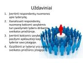Lyderystė sveikatos priežiūroje. Skaidrės 2 puslapis