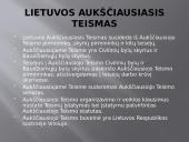 LR teismų sistema. Skaidrės 13 puslapis