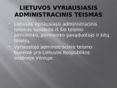 LR teismų sistema. Skaidrės 18 puslapis