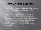 LR teismų sistema. Skaidrės 9 puslapis