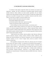 Perspektyvūs valdymo organizacinių struktūrų valdymo tipai ir jų pritaikymo galimybės 9 puslapis