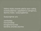 Įmonių konkurencija. Rinkos struktūra 11 puslapis