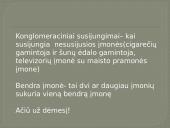 Įmonių konkurencija. Rinkos struktūra 13 puslapis