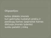 Įmonių konkurencija. Rinkos struktūra 4 puslapis