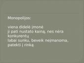 Įmonių konkurencija. Rinkos struktūra 5 puslapis