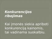 Įmonių konkurencija. Rinkos struktūra 6 puslapis