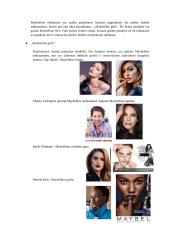 Marketingo priemonės ,,Maybelline New York” 3 puslapis
