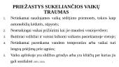 Vaikų traumos (skaidrės) 4 puslapis