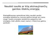 Oro taršos mažinimas (skaidrės) 9 puslapis