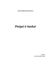 Pinigai ir bankai
