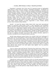J.Grušas ,,Meilė džiazas ir velnias”. Beatričės paveikslas