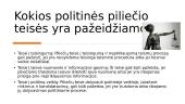 Konstitucinės piliečio teisės ir pareigos 4 puslapis