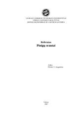 Pinigų srautai - įplaukos ir išplaukos