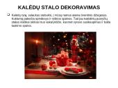 Kalėdų stalo dekoravimas 2 puslapis