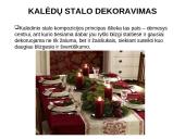 Kalėdų stalo dekoravimas 5 puslapis