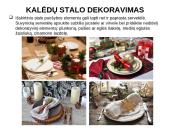 Kalėdų stalo dekoravimas 8 puslapis