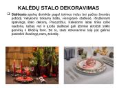 Kalėdų stalo dekoravimas 9 puslapis
