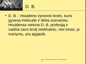Džeromas Selindžeris ,,Rugiuose prie bedugnės”. Veikėjų paveikslai. Egzistencializmas 13 puslapis