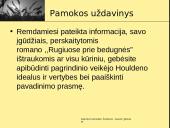 Džeromas Selindžeris ,,Rugiuose prie bedugnės”. Veikėjų paveikslai. Egzistencializmas 2 puslapis