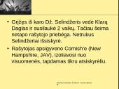 Džeromas Selindžeris ,,Rugiuose prie bedugnės”. Veikėjų paveikslai. Egzistencializmas 6 puslapis