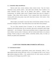 Poilsio ir turizmo vystymosi tendencijos Lietuvoje 7 puslapis