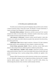 Pervežimo proceso optimizavimas 12 puslapis