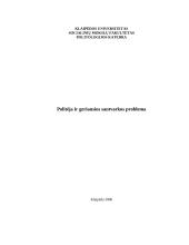 Politėja ir geriausios santvarkos problema