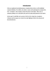 Political Corruption in Baltic States: Lithuanian Case 3 puslapis