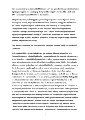 Political Corruption in Baltic States: Lithuanian Case 7 puslapis