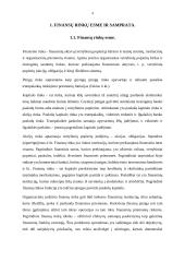 Finansų rinkų tipai. Rašto darbas 3 puslapis