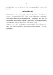 Finansų rinkų tipai. Rašto darbas 4 puslapis